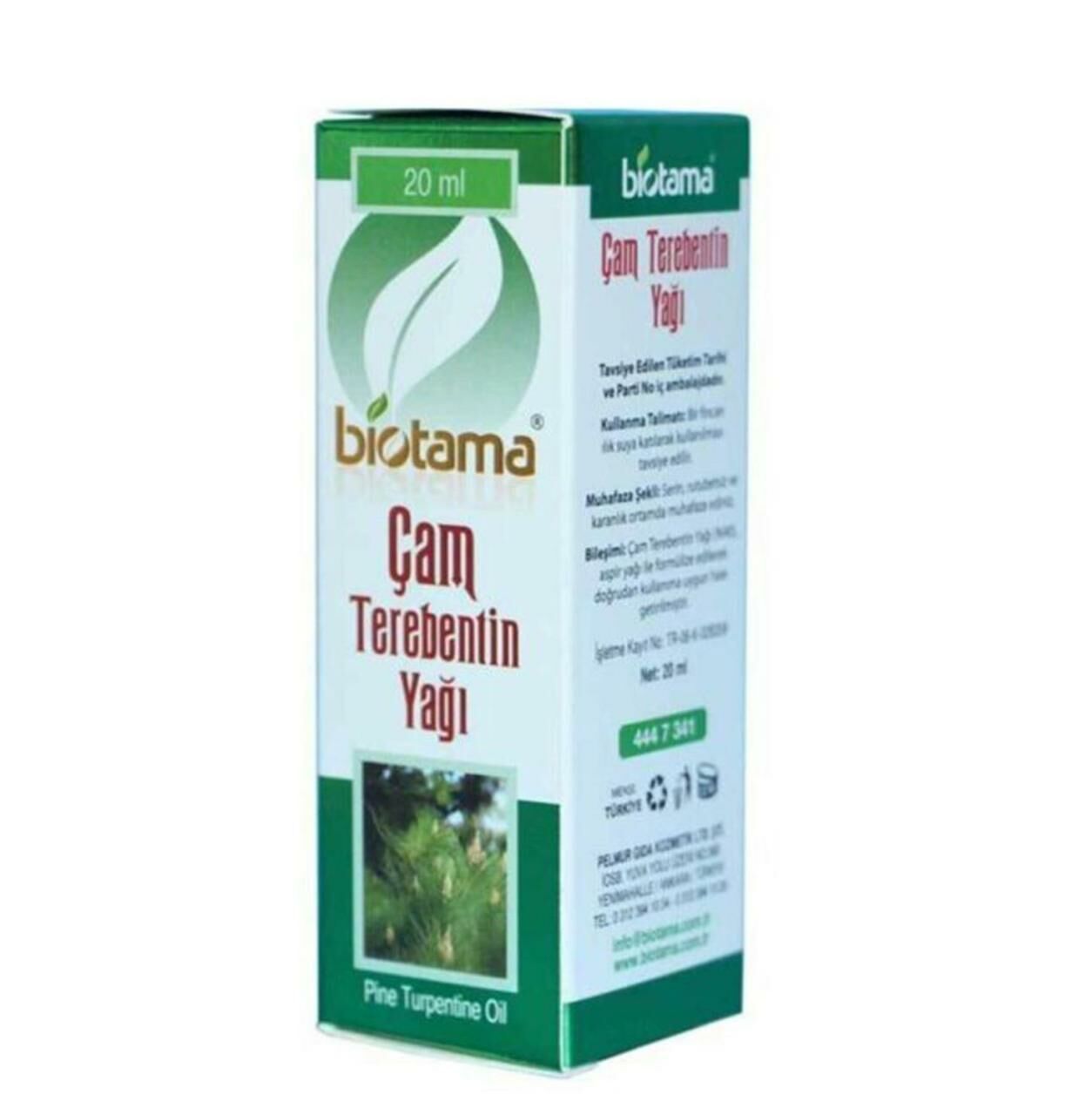 Biotama Çamterebentin Yağı 20 Ml
