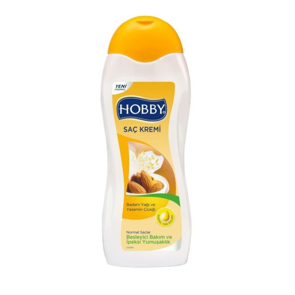 HOBBY SAÇ KREMI 600ML BADEM YAĞI YASEMIN ÇIÇEĞI