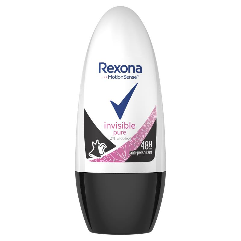 Rexona Roll On Women 50 Ml Invisible Pure