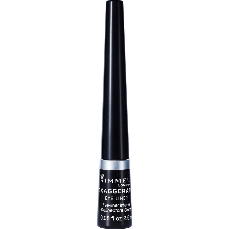 Rimmel London Exaggerate Eyeliner 001 100% Black Dipliner