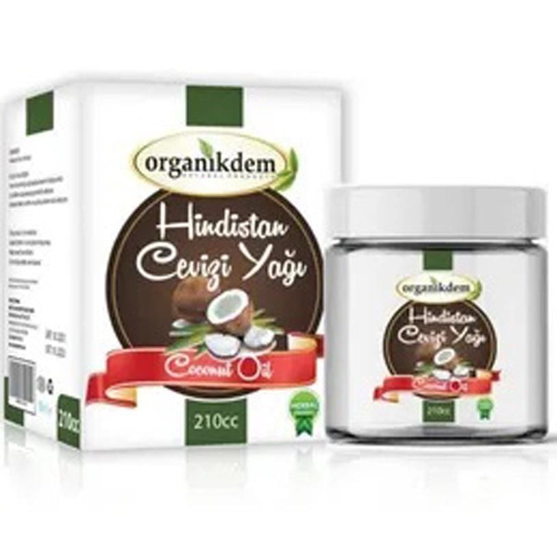 Organikdem Hindistan Cevizi Yağı 210 cc