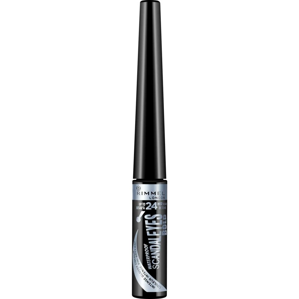 Rimmel London Scandal Eyes Waterproof Bold Liquid Eyeliner Black Top Uçlu