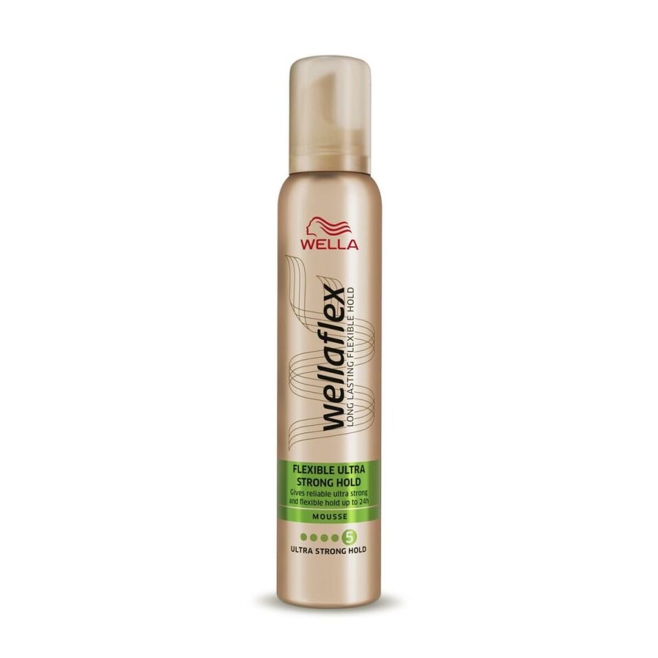 Wellaflex Saç Köpüğü Silk Finish-Hold Ultra Strong 200ml