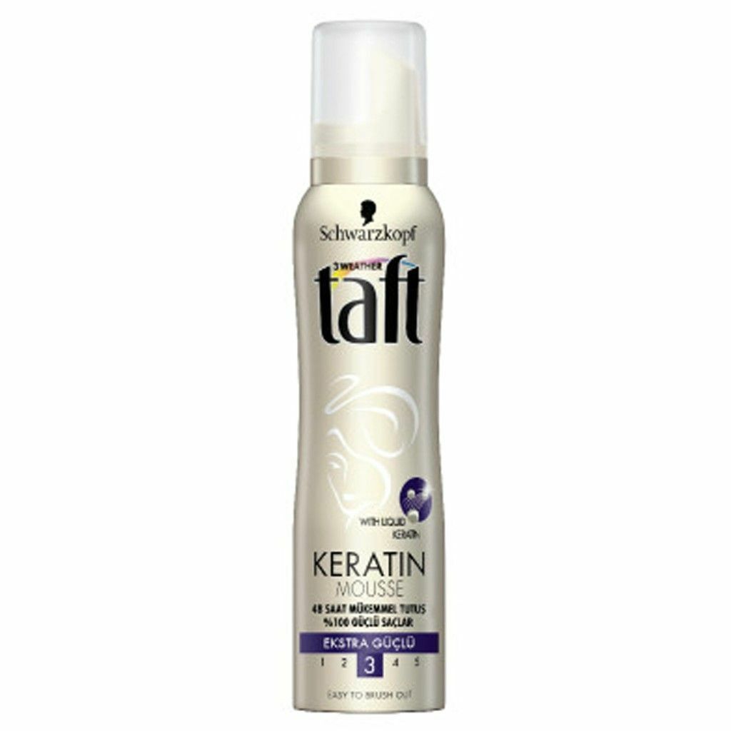 Taft Saç Köpüğü 03 Extra Güç Keratin 250ML Classic