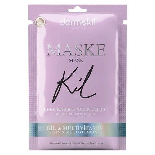 Dermokil Kil Leke Karşıtı Aydınlatıcı Yüz Maskesi 15 ml (Tüm Cilt Tipleri İçin)