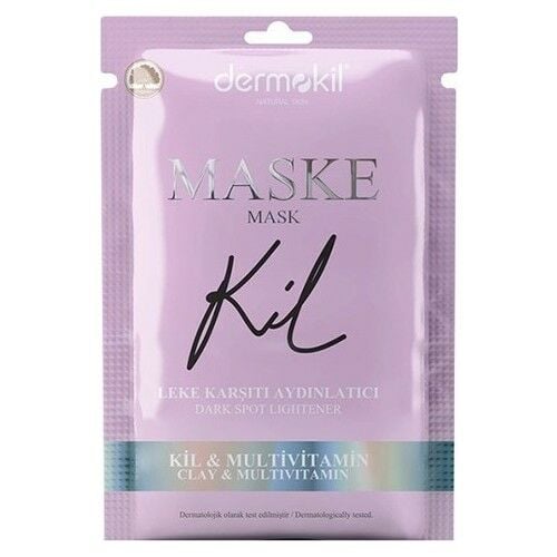 Dermokil Kil Leke Karşıtı Aydınlatıcı Yüz Maskesi 15 ml (Tüm Cilt Tipleri İçin)