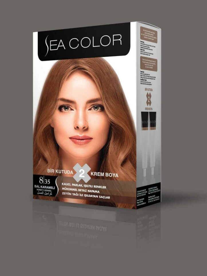 DELİST Sea Color Saç Boyası 8.35 Bal Karameli