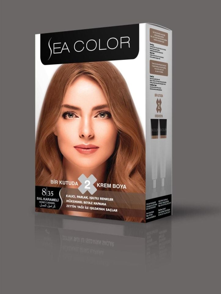 DELİST Sea Color Saç Boyası 8.35 Bal Karameli