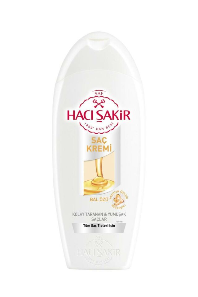 Hacı Şakir Saç Kremi Bal 500 ml Tüm Saçlar