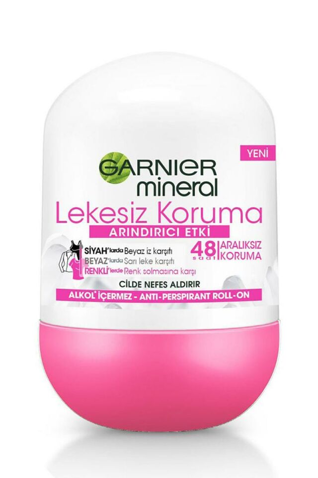 Garnier Roll-On Kadın 50 Ml Lekesiz Koruma