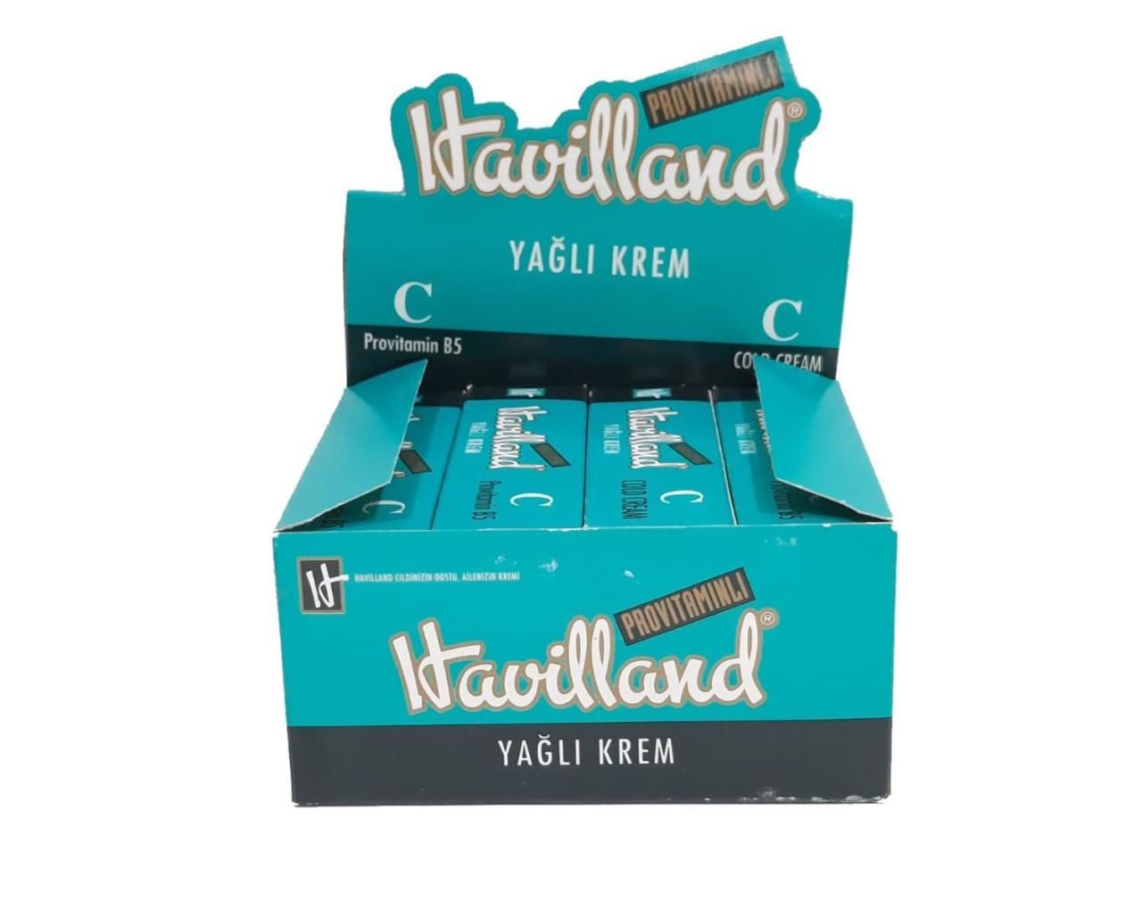 Havilland El Vücut Kremi 12 Adet  X 20g Yağlı Provitamin B5 Cold Cream