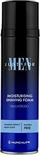 HuncaLife Just For Men Normal Ciltler İçin Traş Köpüğü 200 Ml