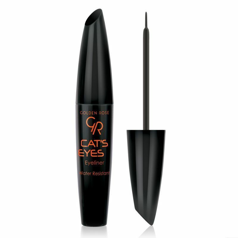 Golden Rose Siyah Eyeliner - Cat s Eyes Eyeliner Matte Siyah