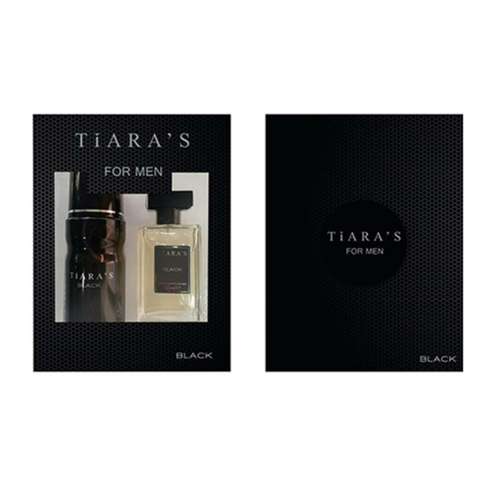 Tiaras Black Set 50 ml Edt + 150 ml Body Mİst Him Erkek