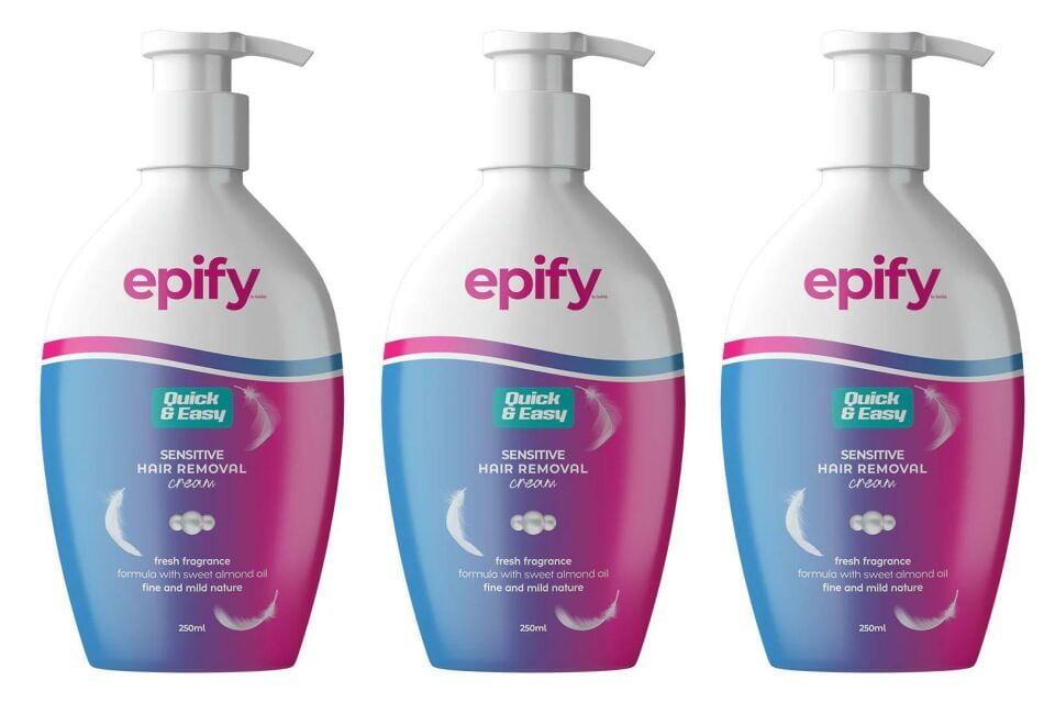 3 Adet X Epify Tüy Dökücü Krem 250 Ml Tüm Ciltler