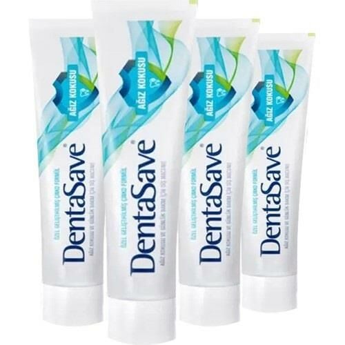 DentaSave Çinko Diş Macunu 75ml Ağız Kokusu x 4 Adet