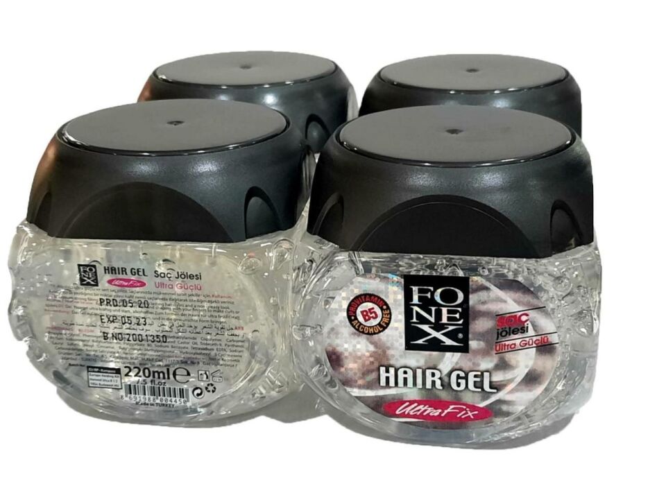 4 Adet Fonex Jöle 220 Ml Extra Fix - Şeffaf
