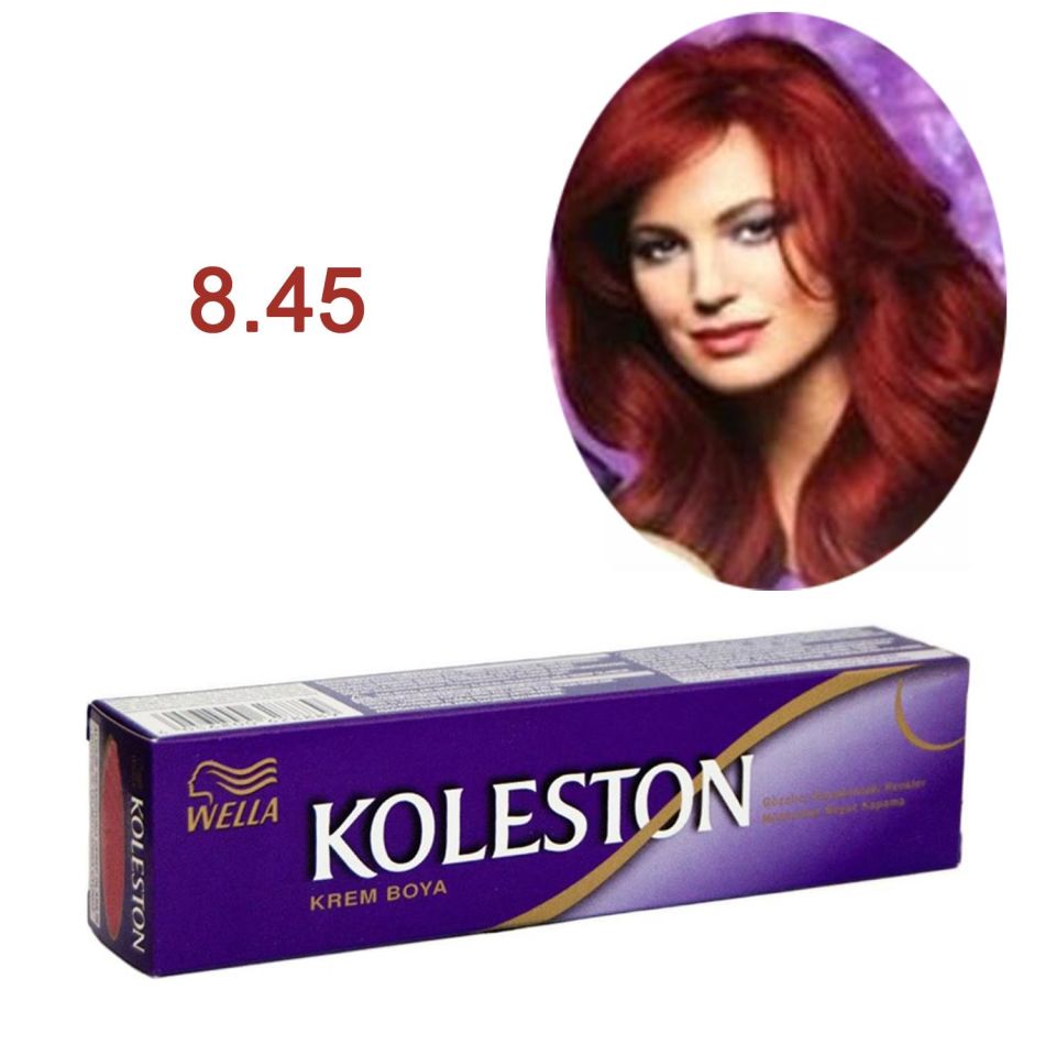 delist Koleston Tüp 8.45 Saç Boyası + Oksidan Sıvı 50 Ml