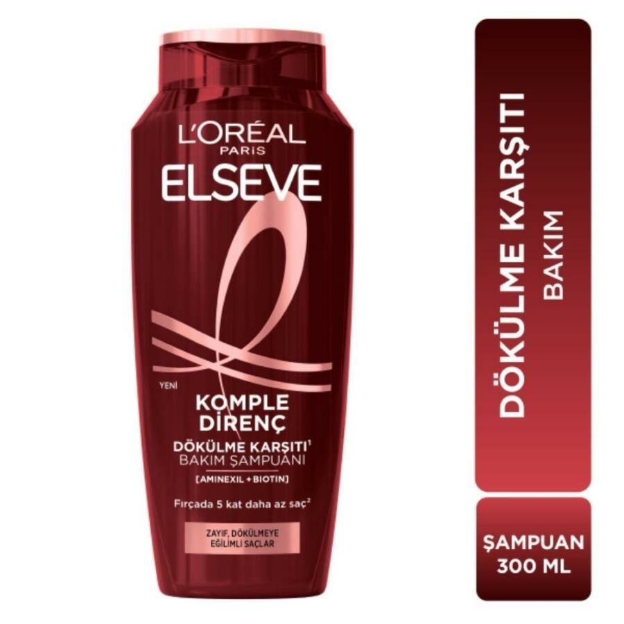 Elseve Komple Direnç Dökülme Karşıtı Şampuan 300 ml