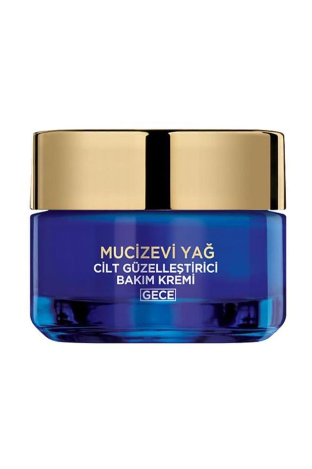 Loreal Mucizevi Yağ Güzelleştirici Gece Bakım Kremi Dermo Expertise 50 ml