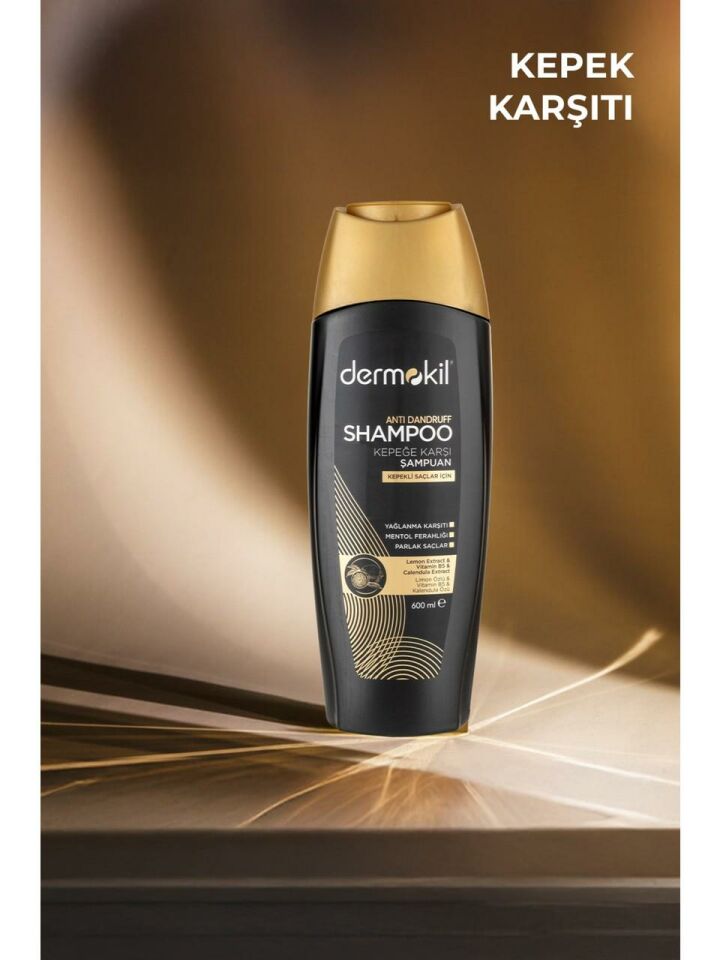 Dermokil Kepeğe Karşı Şampuan 600 Ml