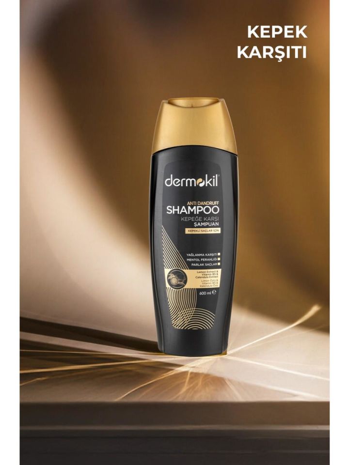 Dermokil Kepeğe Karşı Şampuan 600 Ml
