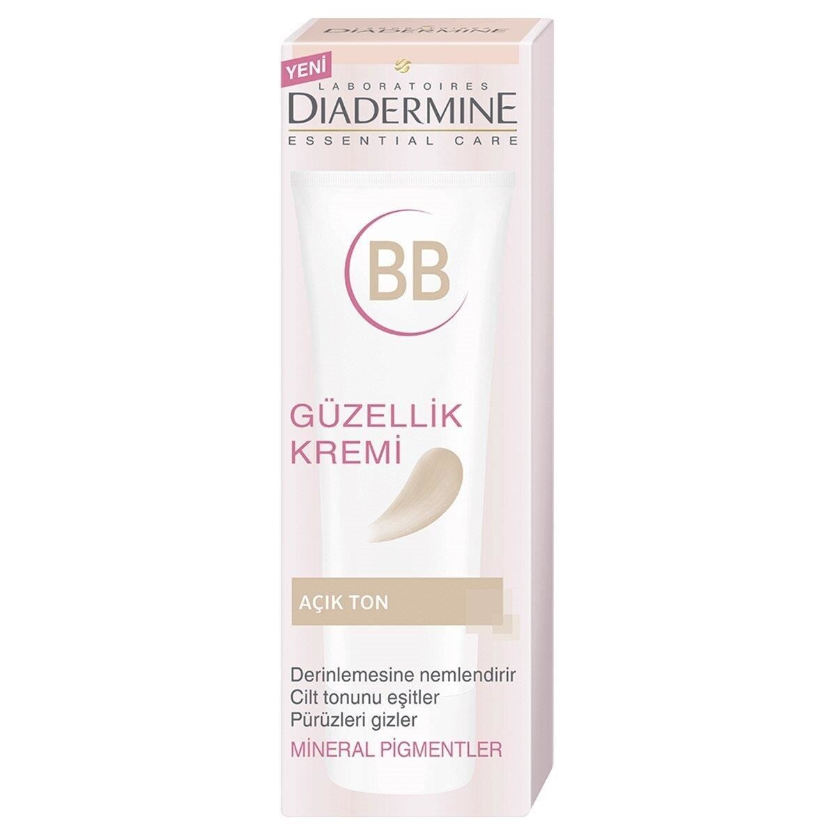 Diadermine Güzellik Kremi BB Cream 50 Ml Light - Açık Ton