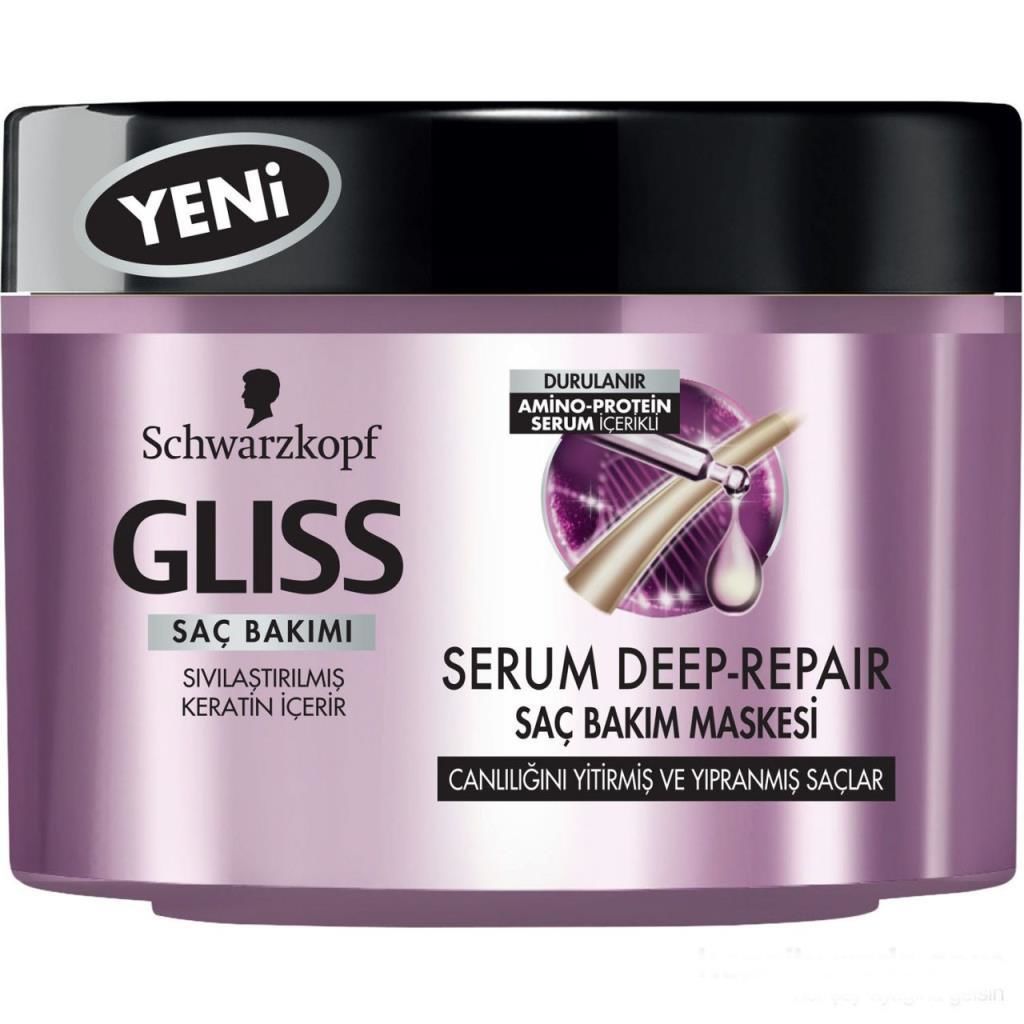 Gliss Serum Deep Repair Saç Maskesi 200 ml
