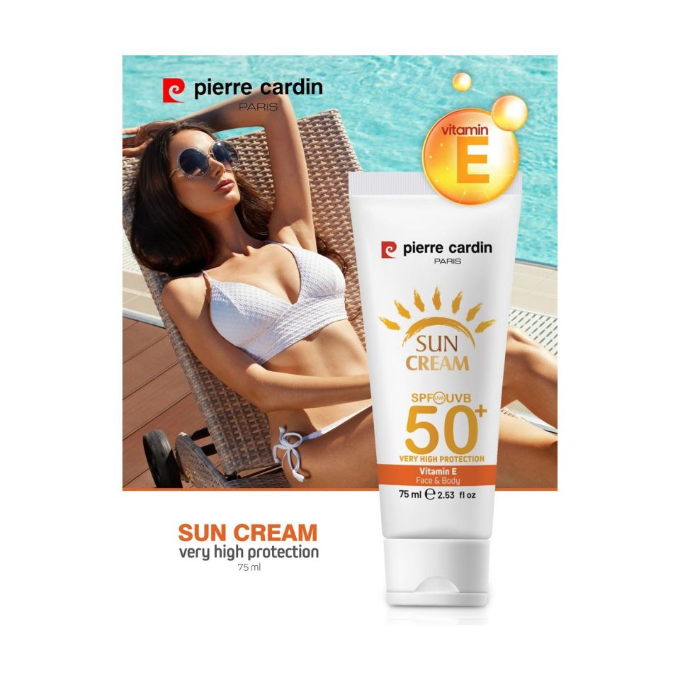 48152 - Pierre Cardin Sun Cream 30 Spf High Protection-75 Ml