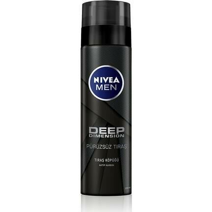 Nivea Men Deep Dimension Pürüzsüz Tıraş Köpüğü 200 ml