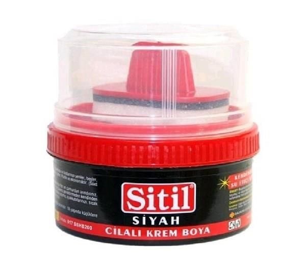 Sitil Siyah Krem Ayakkabı Boyası 200 gr Original