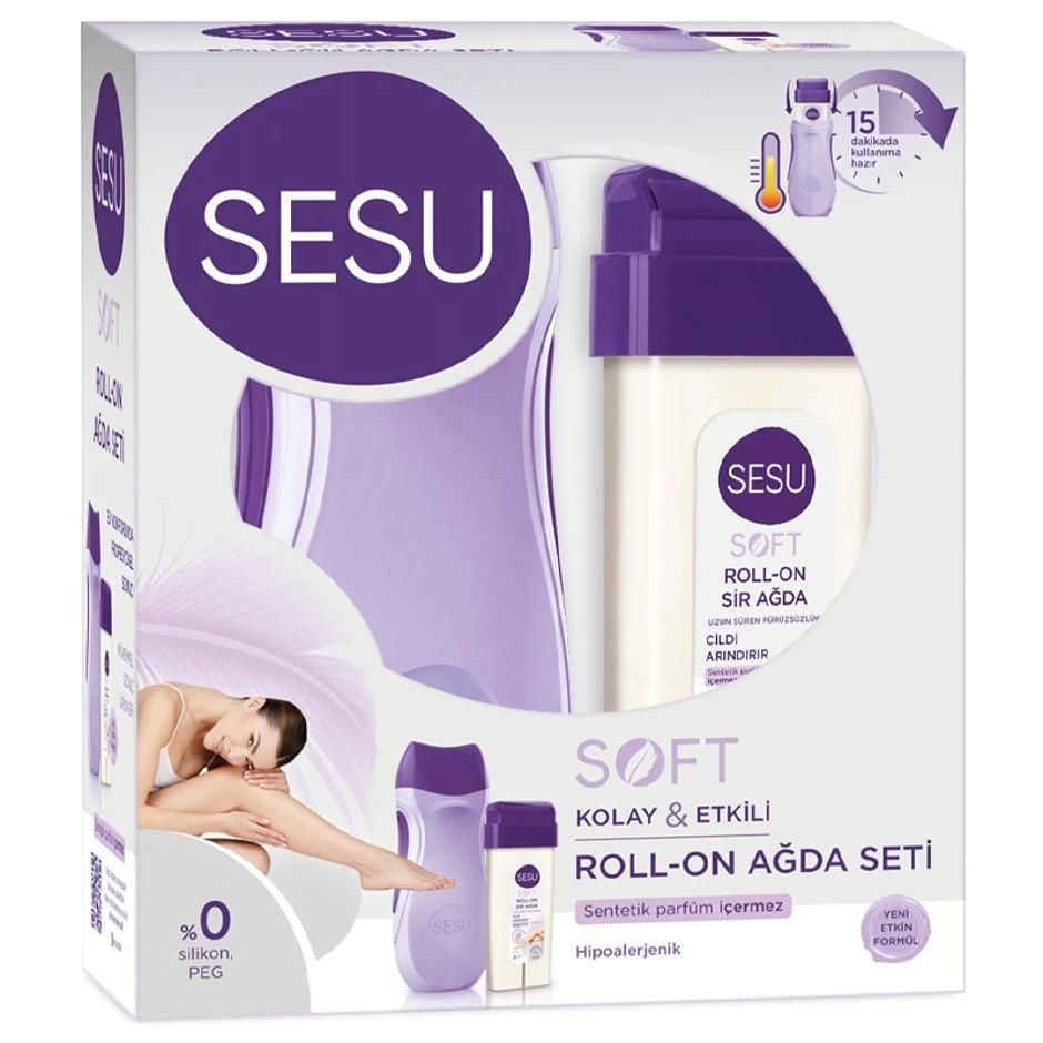 Sesu Kartuş Ağda Isıtıcılı Set Soft