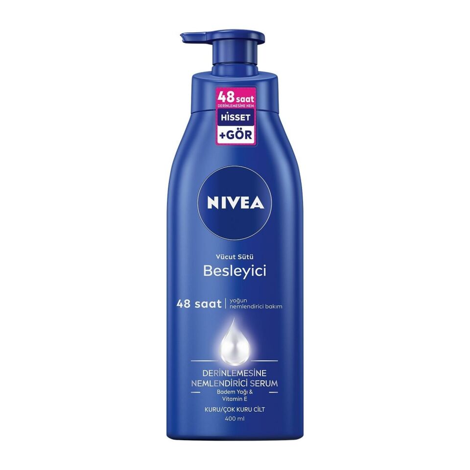 Nivea Besleyici Vücut Sütü Yoğun Nemlendirici Bakım 400ml