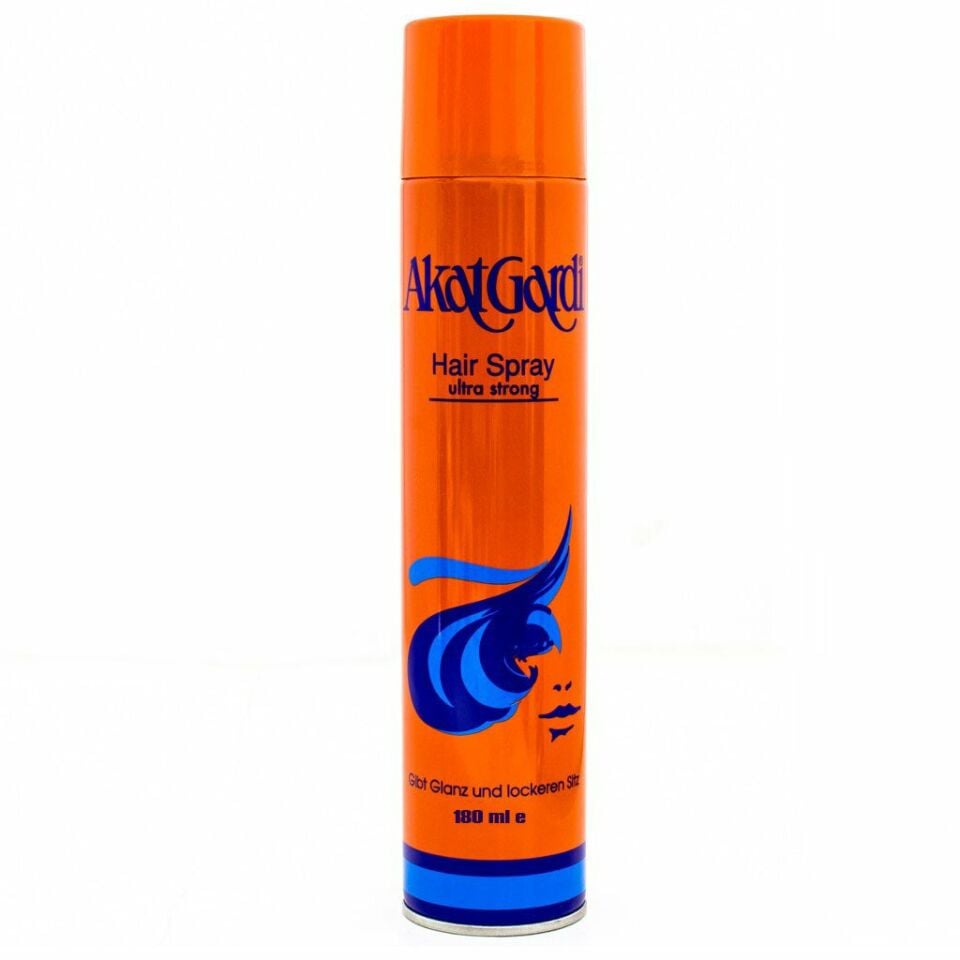 Akat Gardi Saç Spreyi 180 ml Turuncu Ultra Strong