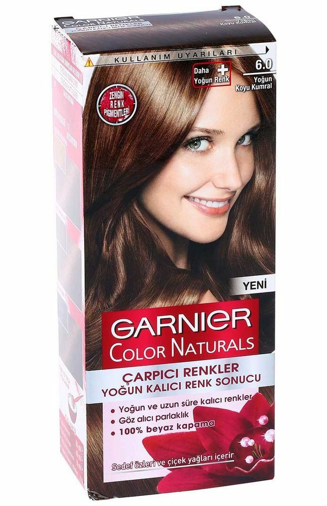 Garnier Çarpıcı Renkler 6.0 Yoğun Koyu Kumral Saç Boyası