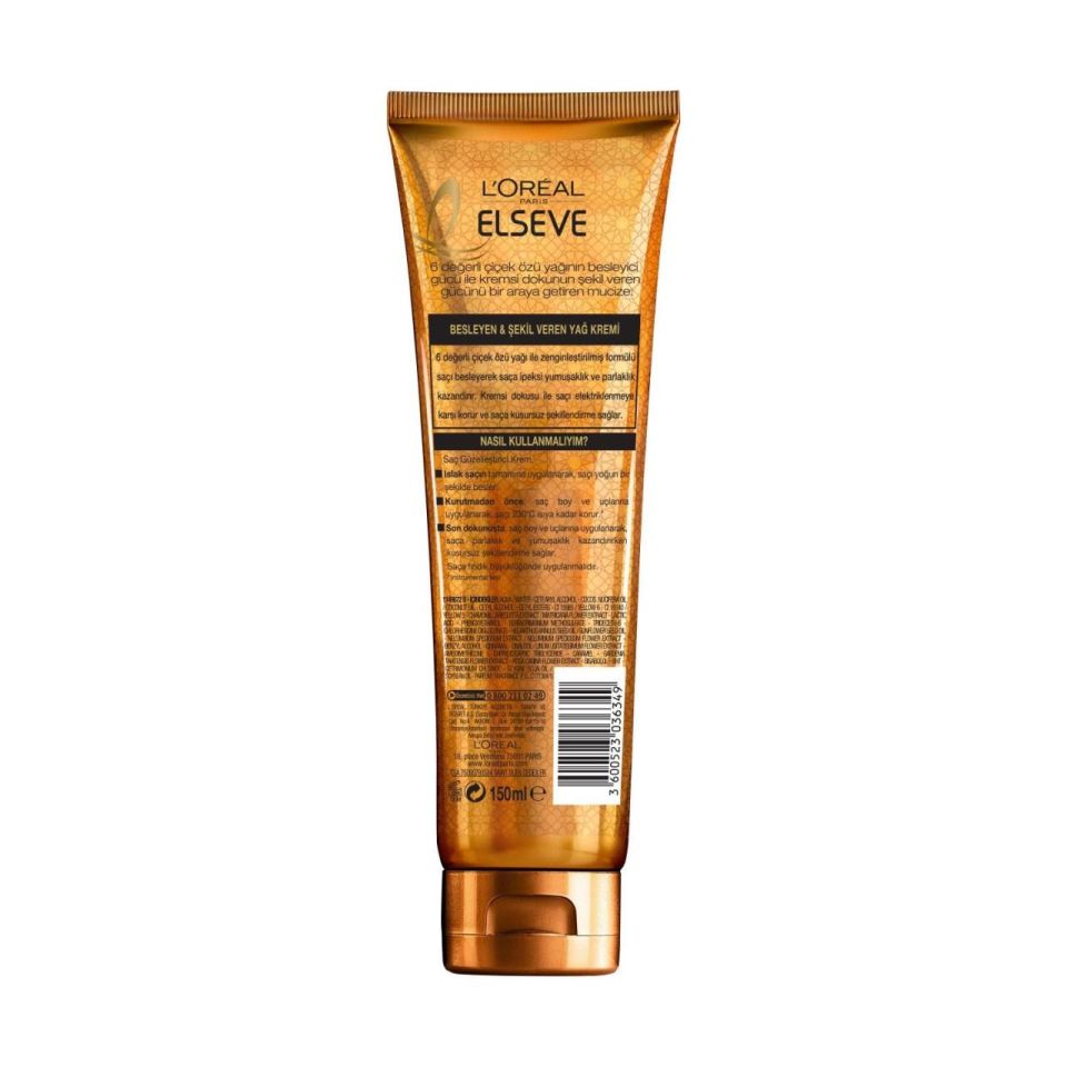 Loreal Elseve Saç Güzelleştirici Krem Tüm Saçlar 150 ml Her Tip