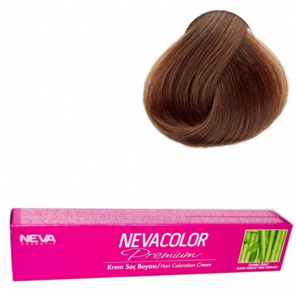 Neva Color Tüp Saç Boyası 7.1 Küllü Kumral 50 Gr + Oksidan Sıvısı 50 Ml