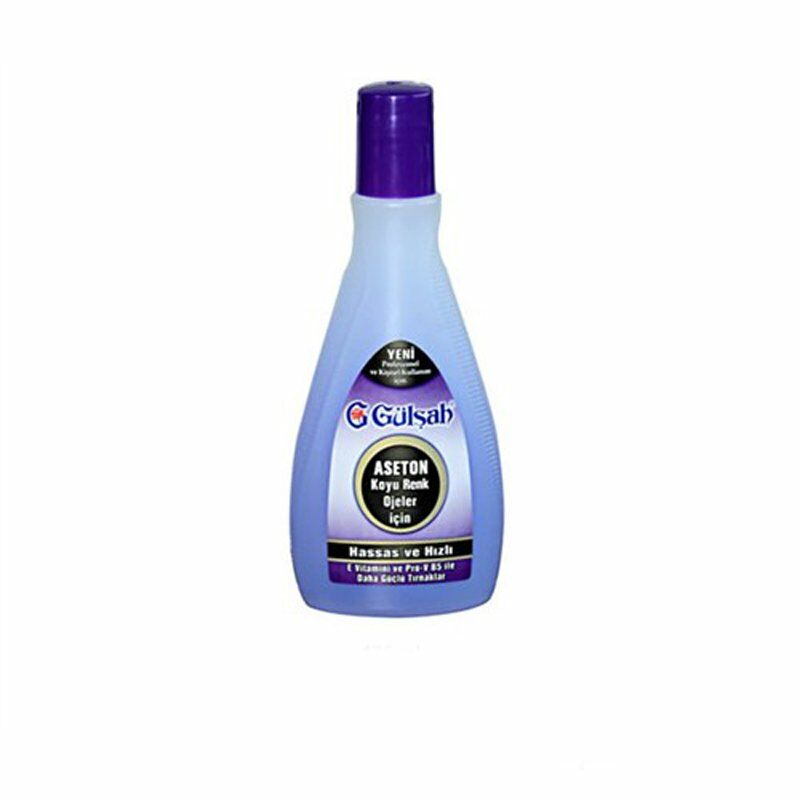 Gülşah Aseton 175 ML KOYU RENK ojeleri çıkarıcı