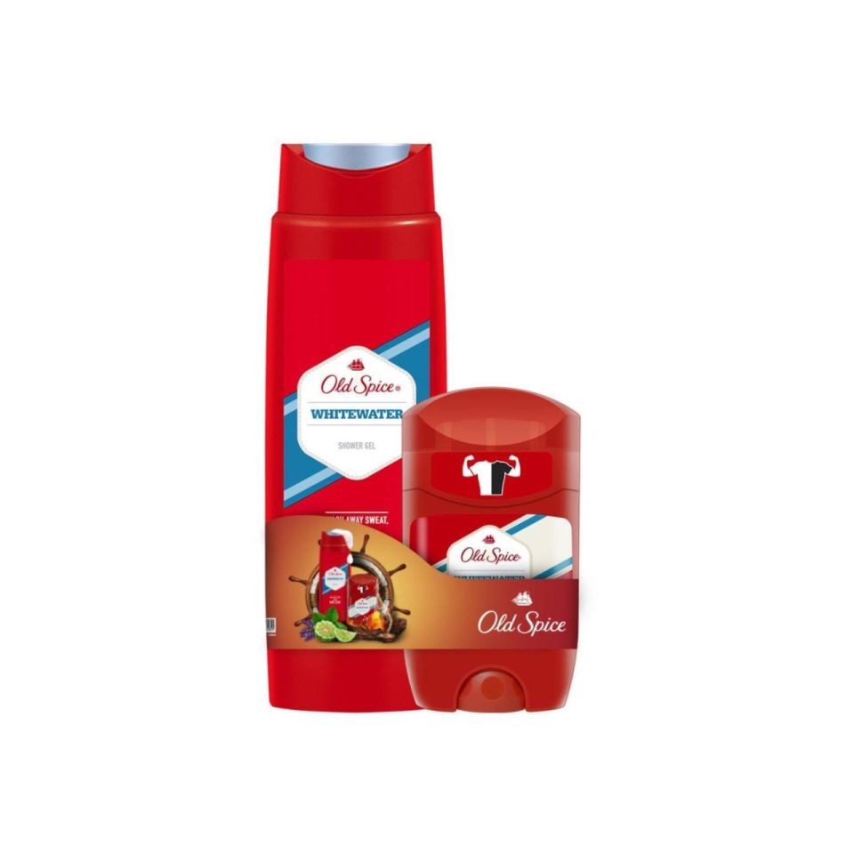 Old Spice Whitewater Duş Jeli 250 Ml + Stick 50 Ml