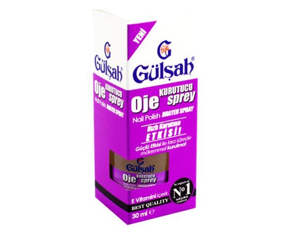 Gülşah Oje Kurutucu Sprey 30 Ml