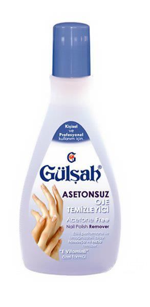 Gülşah Asetonsuz Oje Temizleyici Pembe-Mor 125 Ml