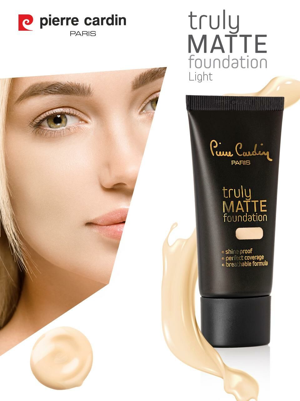 Pierre Cardin Truly Matte Foundation Light 965- 12187