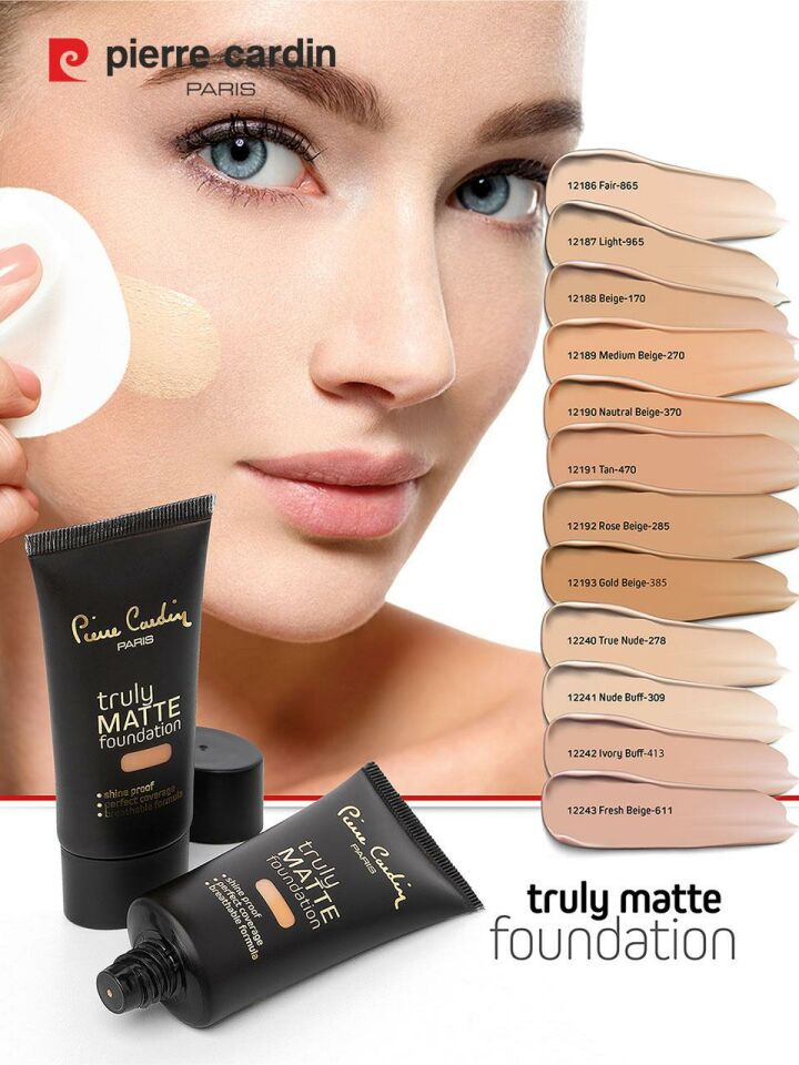 Pierre Cardin Truly Matte Foundation Light 965- 12187
