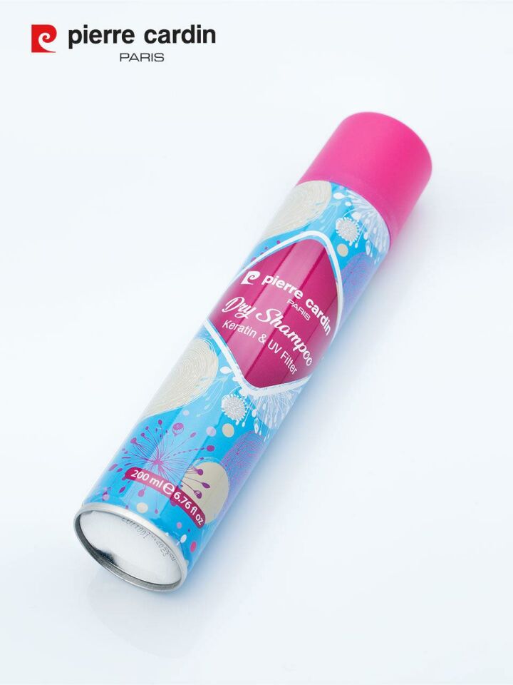 39613 - Pierre Cardin Dry Shampoo 200 ml Tüm Saçlara Keratin ve Uv Filtresi