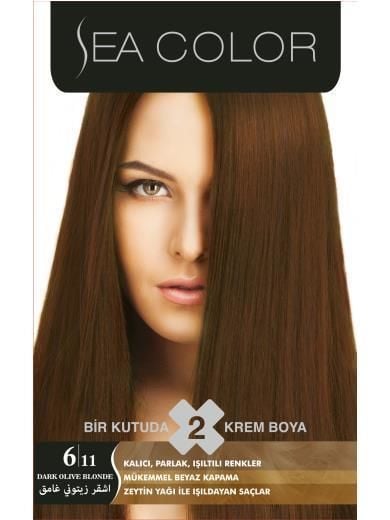 Sea Color Saç Boyası 6.11 Dark Olive Blond
