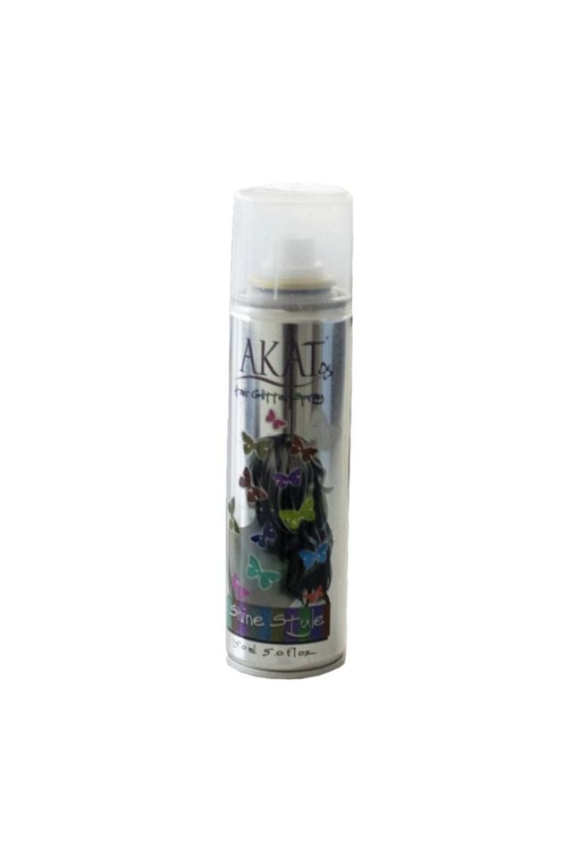 Akat Gardi Renkli Saç Spreyi Geçici Boya 150 ml Gri