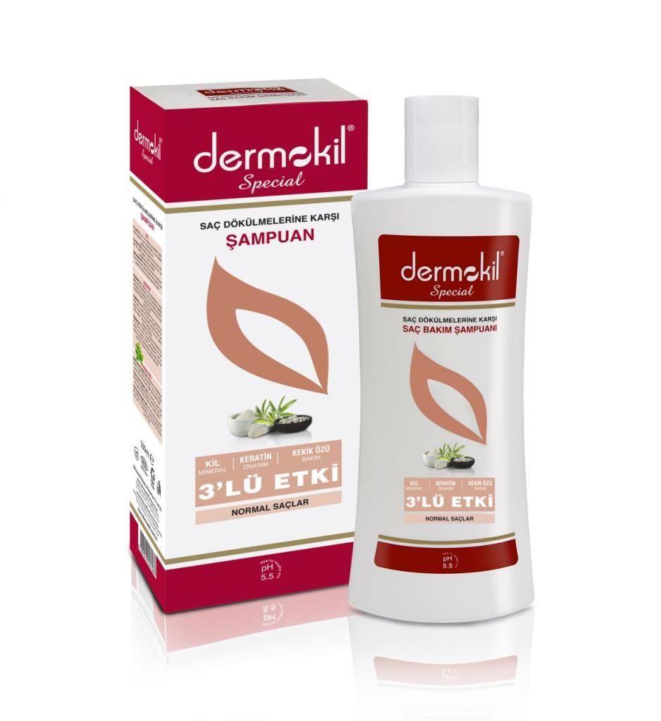 Dermokil Keratin Şampuanı 500ml Normal Special Kil Bakım