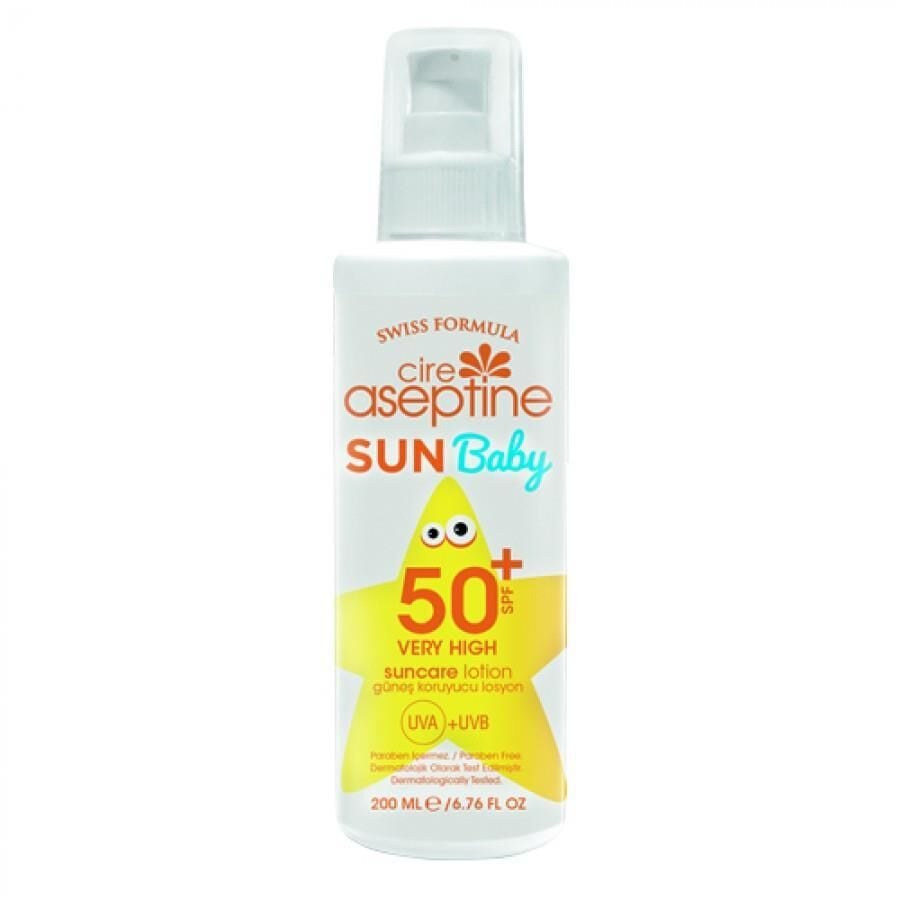 Cire Aseptine Sun Baby Spf50+ Lotion 200ml
