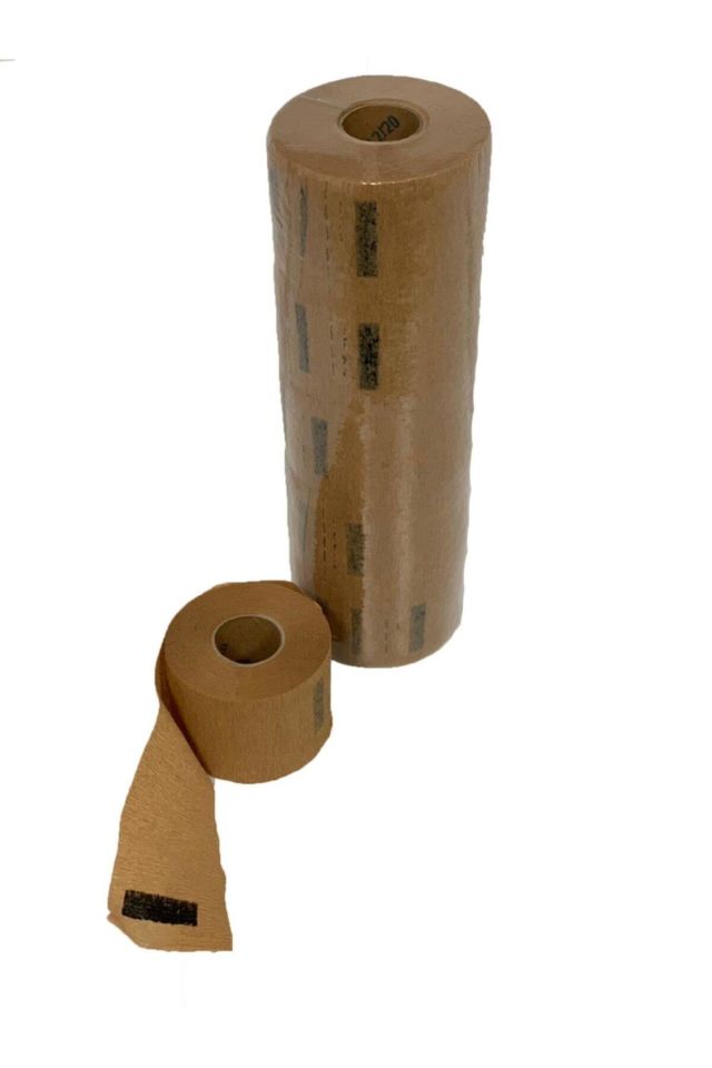 PolenPlus Kuaför Berber Boyun Bandı 5'li Rulo Ense Bandı Eksta Yapışkan Kahverengi