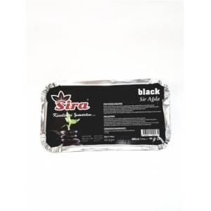 Sira Sir Ağda Tabak Folyo 400 Ml Black